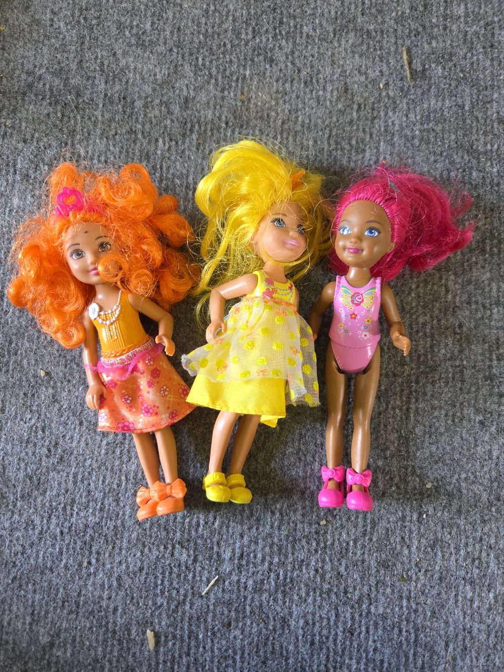 Barbie Chelsea Dreamtopia Doll Set - Orange, Yellow, Pink